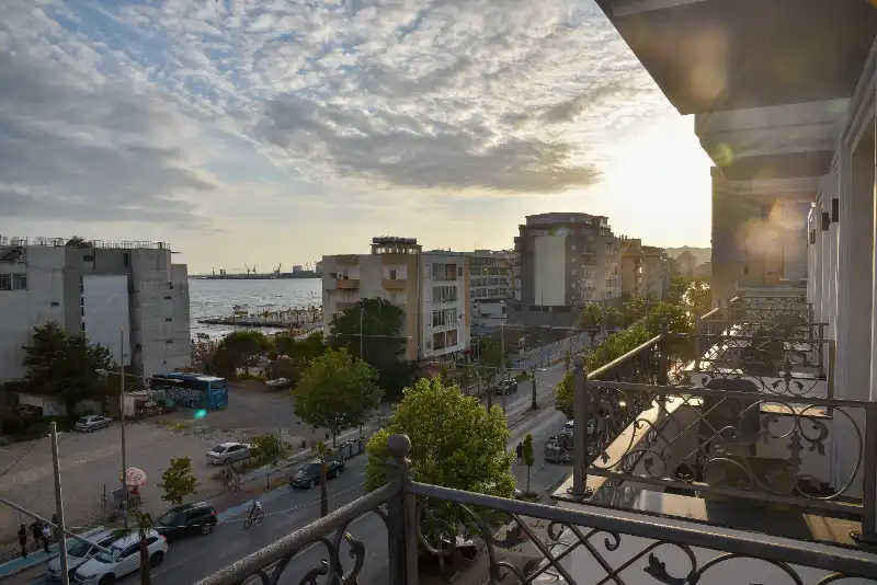 Deluxe Double Room with Balcony and Sea View