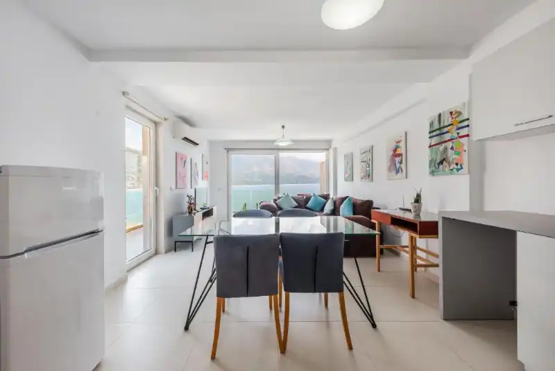 Two-Bedroom Apartment with Balcony and Sea View
